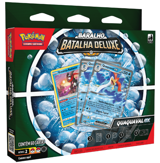 POKEMON: Baralho Batalha Deluxe: Quaquaval