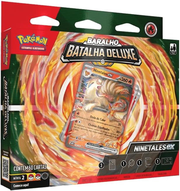 POKEMON: Baralho Batalha Deluxe: Ninetales